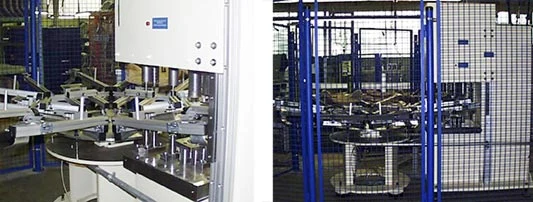 Stanzanlage für Autositzkissen, Projekt Contitech